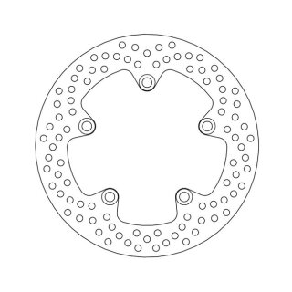 Moto-Master Halo series brake rotor