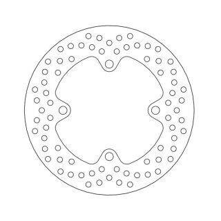 Moto-Master Halo series brake rotor