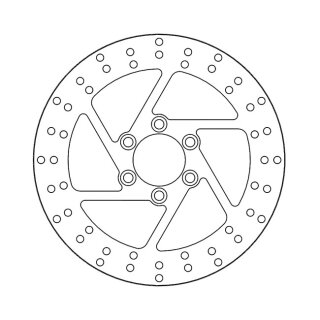 Moto-Master Halo series brake rotor