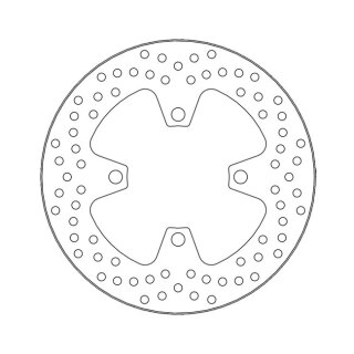 Moto-Master Halo series brake rotor