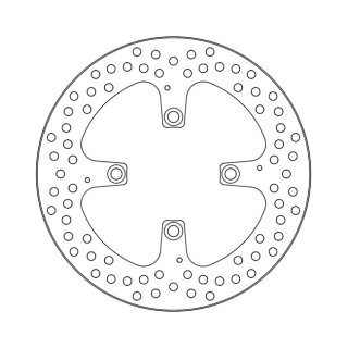 Moto-Master Halo series brake rotor