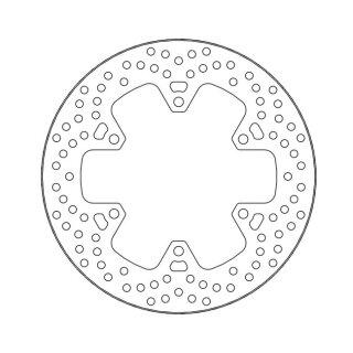 Moto-Master Halo series brake rotor