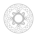 Moto-Master Halo series brake rotor