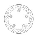 Moto-Master Halo series brake rotor