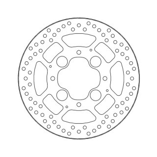 Moto-Master Halo series brake rotor