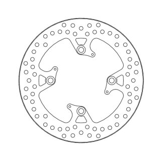 Moto-Master Halo series brake rotor