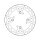 Moto-Master Halo series brake rotor