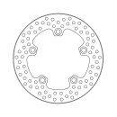 Moto-Master Halo series brake rotor