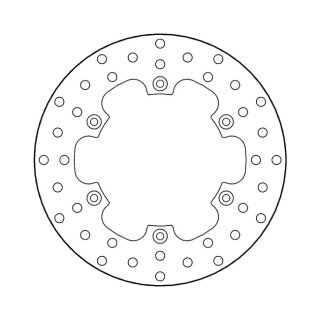 Moto-Master Halo series brake rotor