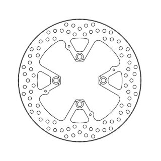 Moto-Master Halo series brake rotor