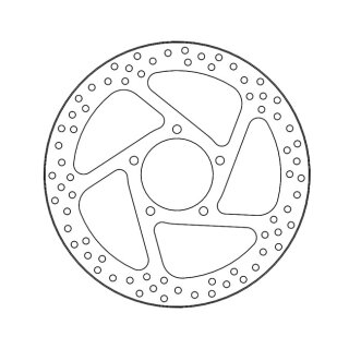 Moto-Master Halo series brake rotor