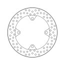 Moto-Master Halo series brake rotor