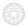 Moto-Master Halo series brake rotor