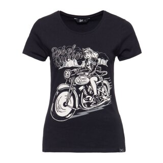Queen Kerosin Rebel Queen T-shirt black