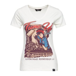 Queen Kerosin Tune Up T-shirt offwhite