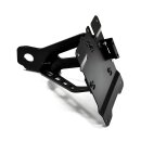 Seitlicher Kennzeichenhalter schwarz für Harley Softail 08-17