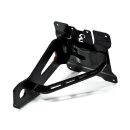 Seitlicher Kennzeichenhalter schwarz für Harley Softail 08-17