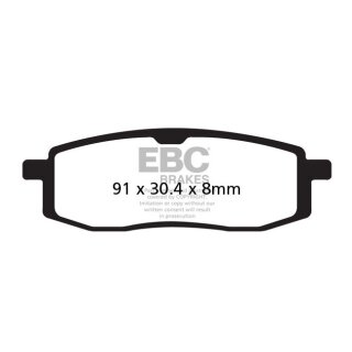 EBC Carbon X / TT series brake pads