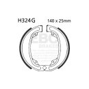 EBC grooved brake shoes
