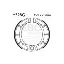 EBC grooved brake shoes