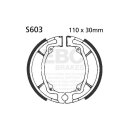 EBC plain brake shoes