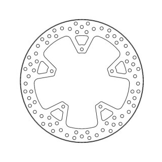Moto-Master Halo series brake rotor