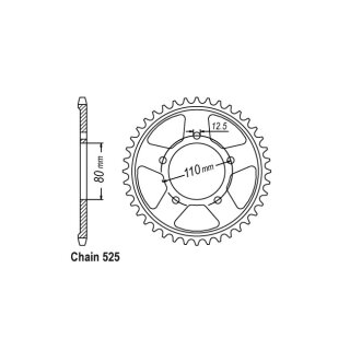 JT rear sprocket 1331.42