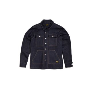 BSMC Resistant overshirt indigo denim