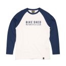 BSMC Brick Baseball longsleeve navy/white