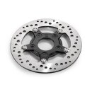 K-Tech front right brake rotor 8.5" stainless, black...