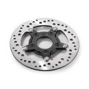 K-Tech front left brake rotor 8.5" stainless, black...