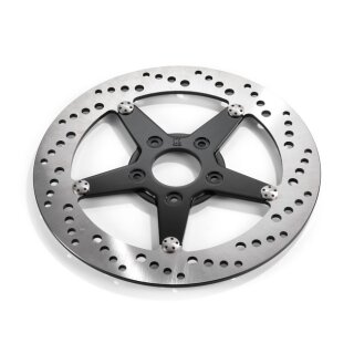 K-Tech drilled brake rotor stainless steel 11,5â€