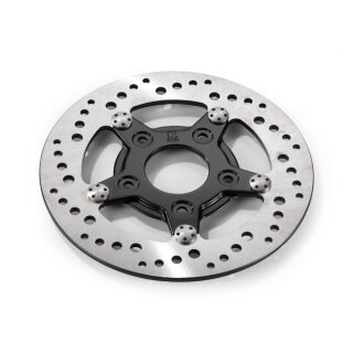 K-Tech drilled brake rotor stainless steel 8,5â€