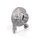K-Tech 1â€ Deluxe throttle housing. Raw aluminum