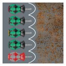 Wera Stubby screwdriver series 355 PZ2 for Pozidriv screws