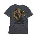 Roeg Throttle Bear Tee grey