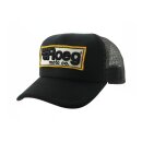 Roeg trucker cap logo black