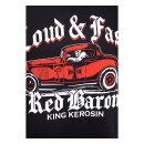 King Kerosin Red Baron T-shirt black