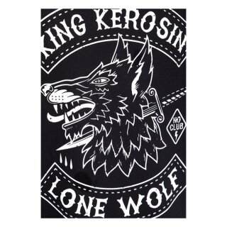 King Kerosin Lone Wolf T-shirt black