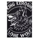 King Kerosin Lone Wolf T-shirt black