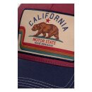 King Kerosin California trucker cap red/blue