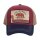 King Kerosin California trucker cap red/blue