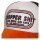 King Kerosin Chopper Shit trucker cap white/orange