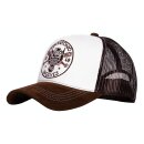 King Kerosin San Antonio trucker cap white/brown