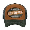 King Kerosin Motor Oil Gasoline trucker cap brown/green