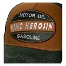 King Kerosin Motor Oil Gasoline trucker cap brown/green