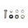 Screw-in tubeless valve stem. Chrome hex cap