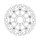 Moto-Master Flame series floating brake rotor