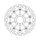 Moto-Master Flame series floating brake rotor
