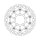 Moto-Master Flame series floating brake rotor